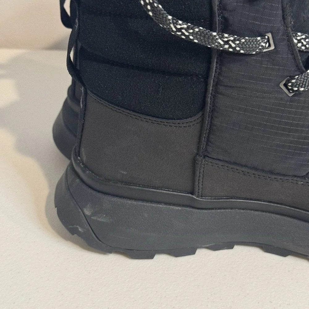 THE NORTH FACE Men's Bergen Waterproof Hiking Boot Black SZ 12.5 Dry vent